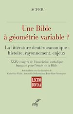 Download this eBook Une Bible à géométrie variable ?