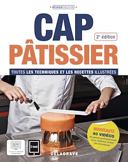 Télécharger le livre :  Réussir pas à pas CAP Pâtissier (2024) - Manuel élève