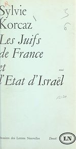 Télécharger le livre :  Les Juifs de France et l'État d'Israël