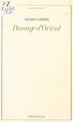 Télécharger le livre :  Passage d'Orient