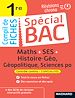 Télécharger le livre :  Spécial Bac Compil de Fiches SES-Maths-Histoire-Géo-Géopolitique-Sciences Po 1re Bac 2026