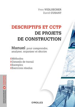 Télécharger le livre :  Descriptifs et CCTP de projets de construction