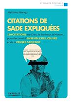 Télécharger le livre :  Citations de Sade expliquées