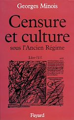 Télécharger le livre :  Censure et culture sous l'Ancien Régime