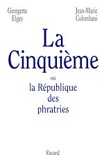 Download this eBook La Cinquième ou la République des phratries