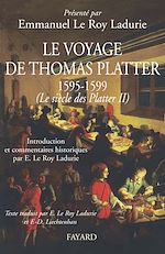 Télécharger le livre :  Le voyage de Thomas Platter 1595 - 1599