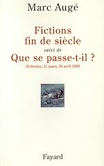 Télécharger le livre :  Fictions de siècel suivi de Que se passe-t-il ?