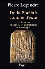 Télécharger le livre :  De la Société comme Texte