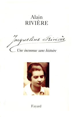 Télécharger le livre :  Jacqueline Rivière