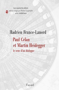 Télécharger le livre :  Paul Celan et Martin Heidegger