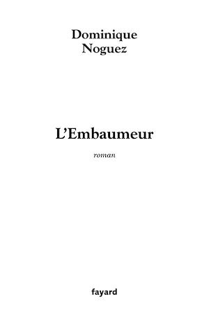 L'EMBAUMEUR