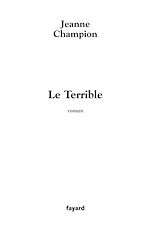 Télécharger le livre :  Le Terrible