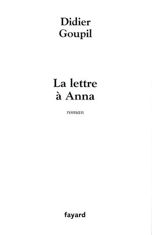 LA LETTRE A ANNA