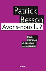Télécharger le livre :  Avons-nous lu ?