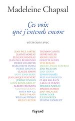 Télécharger le livre :  Ces voix que j'entends encore