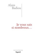 Télécharger le livre :  Je vous sais si nombreux
