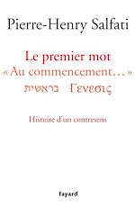 Télécharger le livre :  Le premier mot