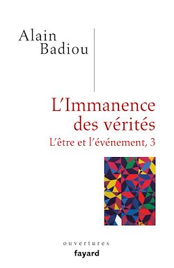 Télécharger le livre :  L'immanence des vérités