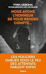 Télécharger le livre :  Nous avons l'honneur de vous rendre compte...