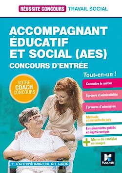 Télécharger le livre :  Réussite Concours - Accompagnant éducatif et social AES - 2020-2021 - Préparation complète