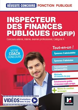 Télécharger le livre :  Réussite Concours Inspecteur des finances publiques DGFIP - Préparation complète