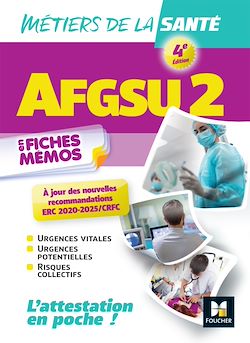Télécharger le livre :  AFGSU 2 - Métiers de la santé - 4e édition  - Révision et entraînement  2025-2026