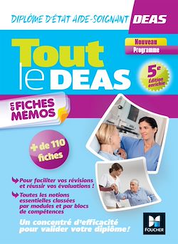 Télécharger le livre :  Tout le DEAS en fiches mémos - IFAS - Diplôme État Aide-Soignant -  2025-2026