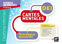 Télécharger le livre :  Diplôme Infirmier - IFSI - Cartes mentales - UE 2.8 - Processus obstructifs