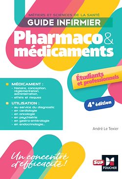 Télécharger le livre :  Guide infirmier pharmaco et médicaments - 4e édition