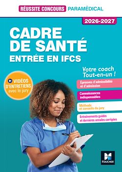 Télécharger le livre :  Réussite Concours - Cadre de santé - Entrée en IFCS - Préparation complète 2026-2027