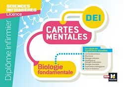 Télécharger le livre :  Diplôme Infirmier - DEI - Cartes mentales - Biologie fondamentale