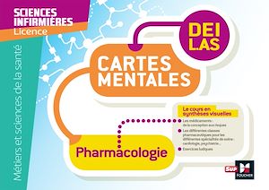 Téléchargez le livre :  Diplôme Infirmier - DEI - Cartes mentales - Pharmacologie