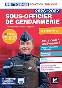 Télécharger le livre : Réussite Concours - Sous-officier de gendarmerie - 2026-2027- Préparation complète