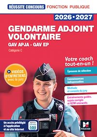 Télécharger le livre : Réussite Concours - Gendarme adjoint volontaire - APJA  et EP- 2026-2027 - Préparation complète
