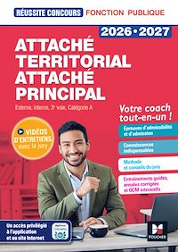 Télécharger le livre : Réussite Concours - Attaché territorial, Attaché principal Cat. A - 2026-2027 - Préparation complète