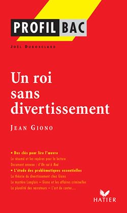 Télécharger le livre :  Profil - Giono (Jean) : Un roi sans divertissement