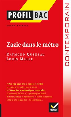 Télécharger le livre :  Profil - Queneau : Zazie dans le métro