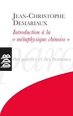 Download this eBook Introduction à la métaphysique chinoise""