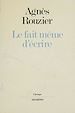 Télécharger le livre :  Le Fait même d'écrire