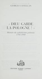 Download this eBook Dieu garde la Pologne !