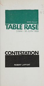 Télécharger le livre :  Table rase
