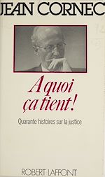 Download this eBook À quoi ça tient !