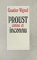 Télécharger le livre :  Proust connu et inconnu
