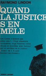 Download this eBook Quand la justice s'en mêle