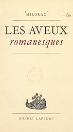 Download this eBook Les aveux romanesques