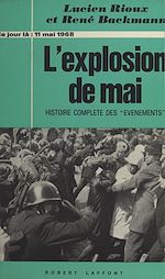 Download this eBook L'explosion de mai, 11 mai 1968
