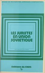 Télécharger le livre :  Les juristes en Union soviétique