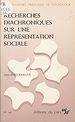 Télécharger le livre :  Recherches diachroniques sur une représentation sociale : persistance et changement dans la caractérisation de "l'homme sympathique"