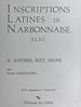 Télécharger le livre :  Inscriptions latines de Narbonnaise (2) : Antibes, Riez, Digne