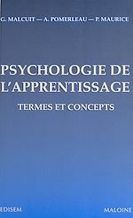 Télécharger le livre :  Psychologie de l'apprentissage : termes et concepts